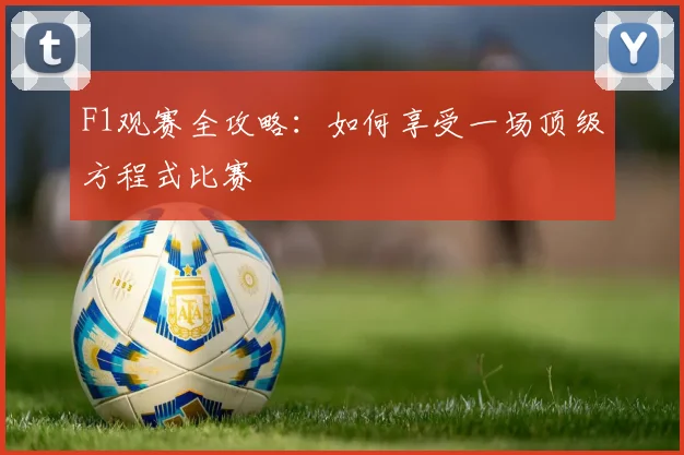 F1观赛全攻略:如何享受一场顶级方程式比赛